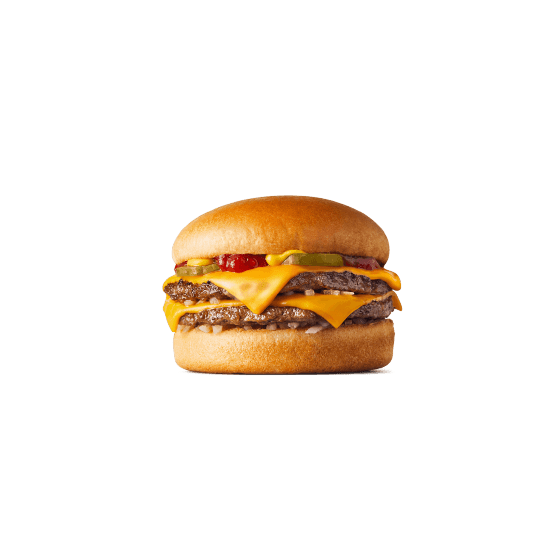 DOUBLE CHEESE BURGER